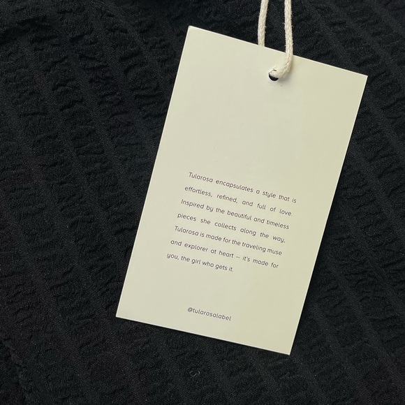 Tularosa | Black Celeste High Waist Shorts M NWT - Picture 3 of 13